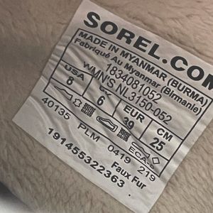Sorel Waterproof boots